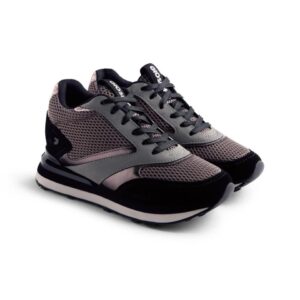 SNEAKER GIOSEPPO PIEL Y REJILLA CUÑA INTERIOR