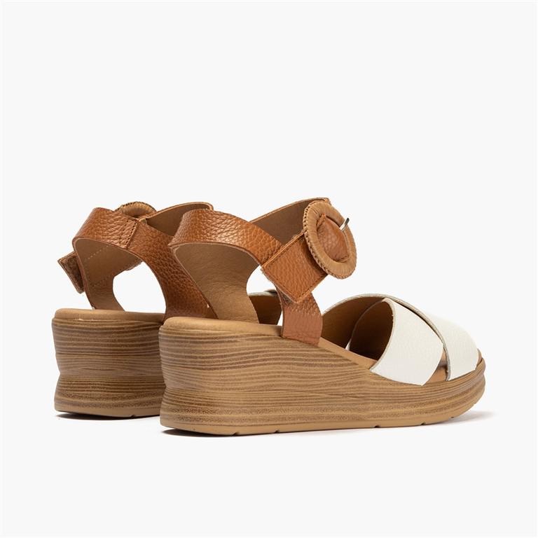 SANDALIA PITILLOS PIEL TUBULAR CONFORT - Imagen 3