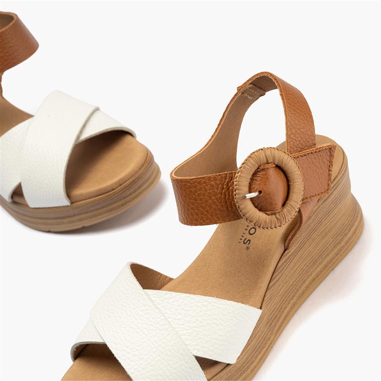 SANDALIA PITILLOS PIEL TUBULAR CONFORT - Imagen 4