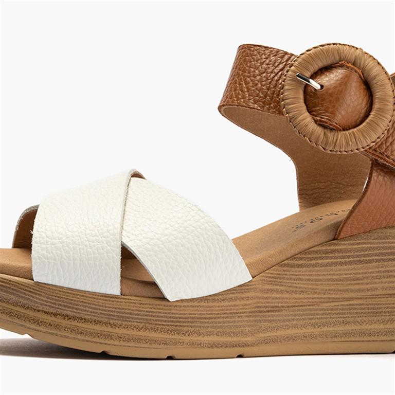 SANDALIA PITILLOS PIEL TUBULAR CONFORT - Imagen 5